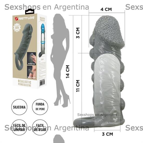 Extension peneana de 14 cm de largo